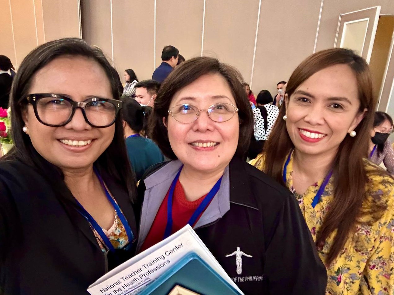 With Melflor A. Atienza, MD, MHPeD Professor and Dean- National Teacher Training Center for Health Professions, University of the Philippines Manila