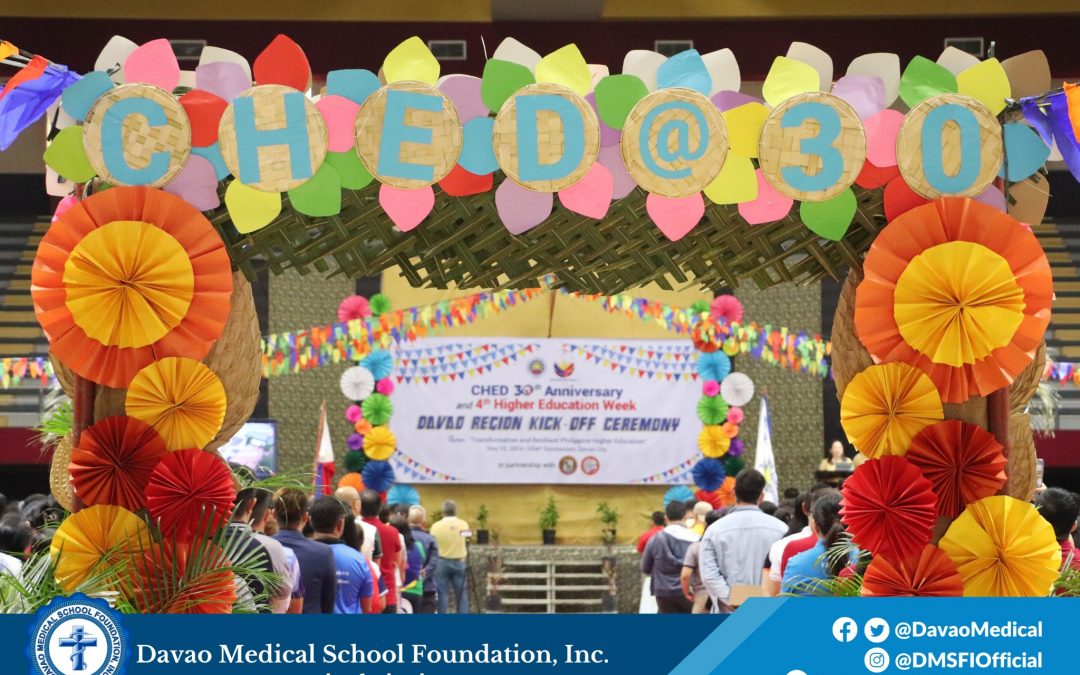 Members of DMSFI attended the celebration of CHED’s 30th Anniversary