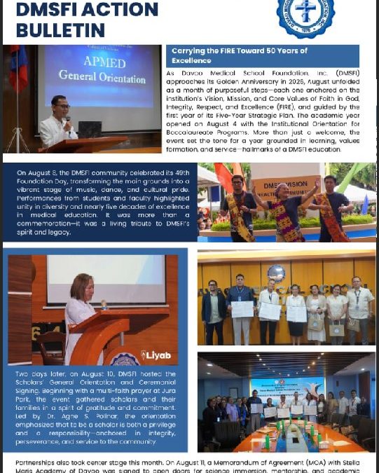 NEWSLETTER: AUGUST 2025 ISSUE 1 VOLUME 1