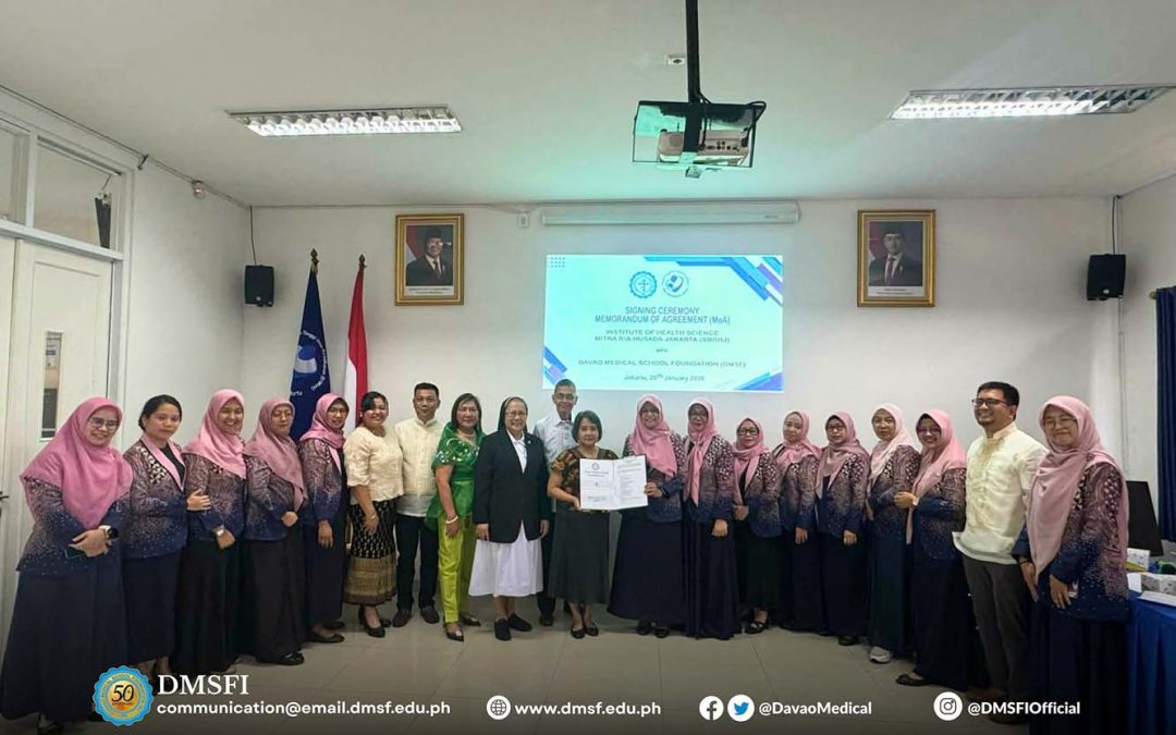 MOA signing between DMSFI, Universitas Muhammadiyah Jakarta and Mitra Ria Husada Jakarta