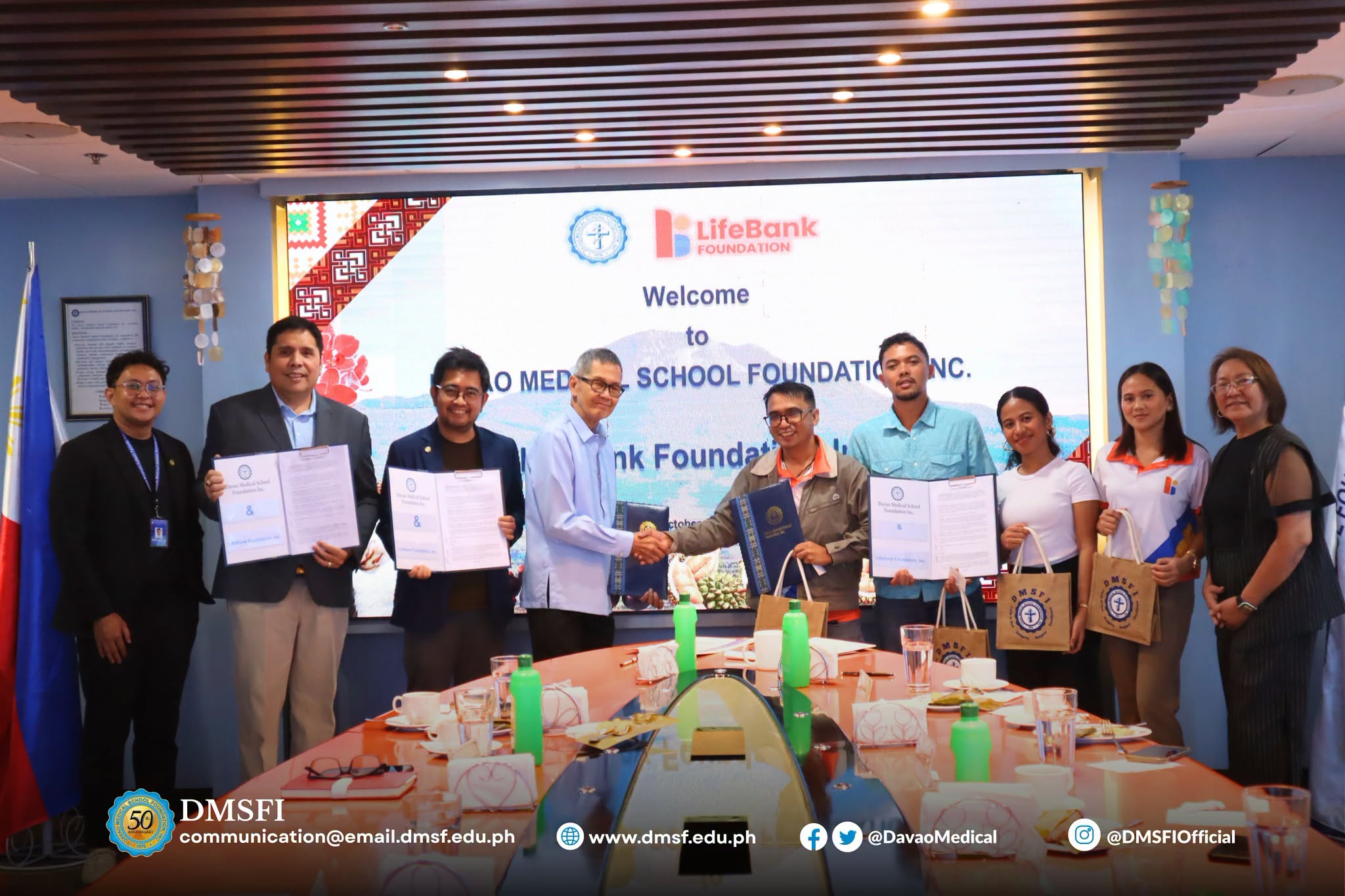 College of Biology and Lifebank Foundation, Inc. (LBFI)–Sicao Project Team partnership